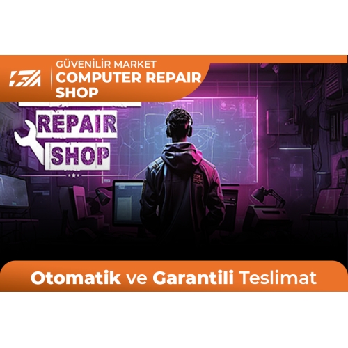  Computer Repair Shop + Garanti + Destek